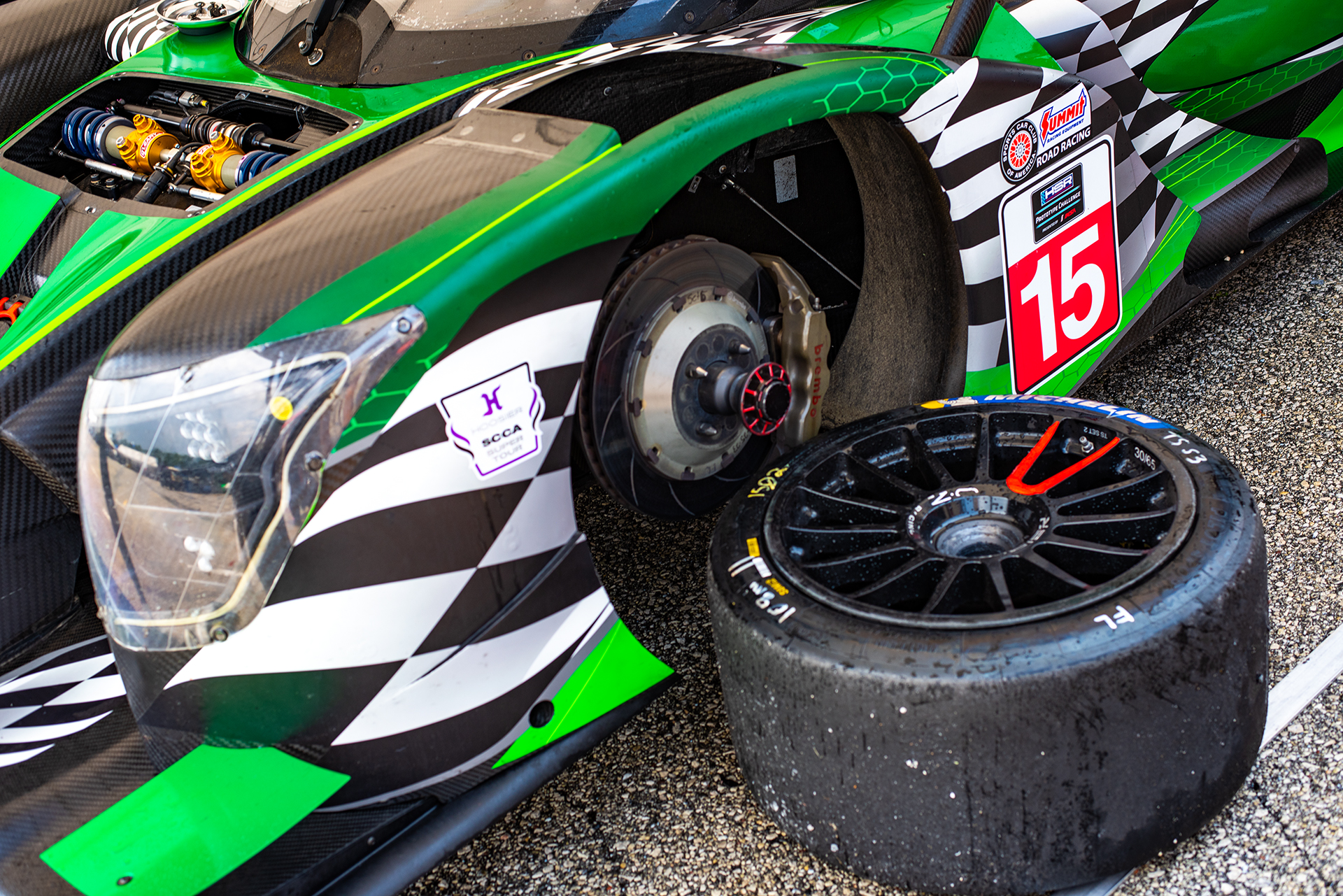 Post rain Ligier P320